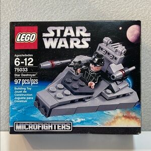 Lego Star Wars #75033 MicroFighters Star Destroyer Imperial Crew Sealed!